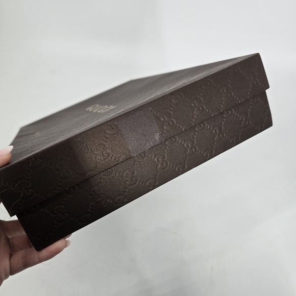 Gucci Brown EMPTY Logo Flat Scarf Box - Picture 4 of 6
